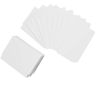 Plastové karty Zebra PVC bílé 0,76 mm